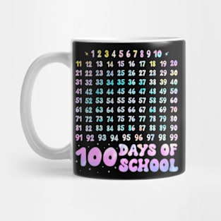 100Th Day Of School Teacher Kids 100 Days Math Numbers Mug